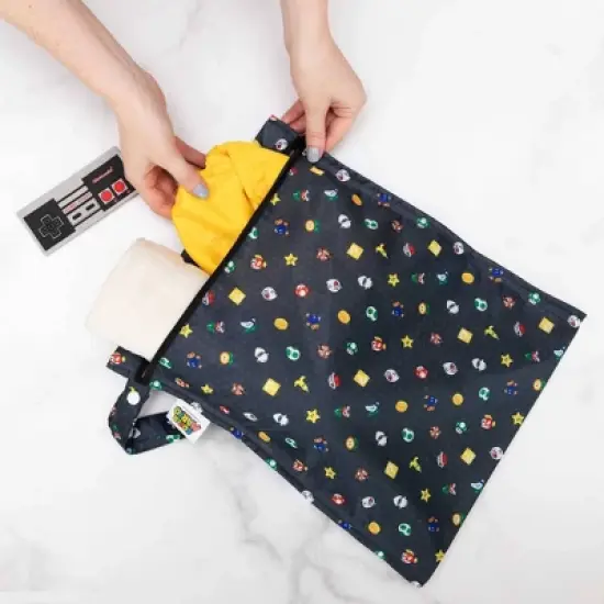 Bumkins Nintendo Wet Bag - Super Mario Lineup image {3}