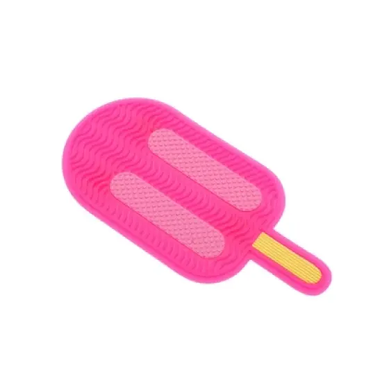 Unique Bargains Popsicles Shape Makeup Brush Cleaning Mat 1 Pc image {2}