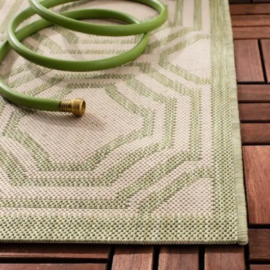 Courtyard CY6112 Power Loomed Indoor/Outdoor Area Rug  - Safavieh image {2}