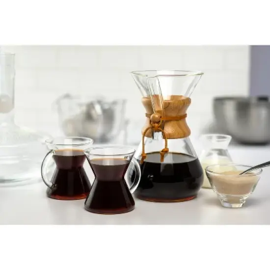 Chemex Pour-Over Glass Coffeemaker - Classic Series - 6-Cup - Exclusive Packaging image {4}