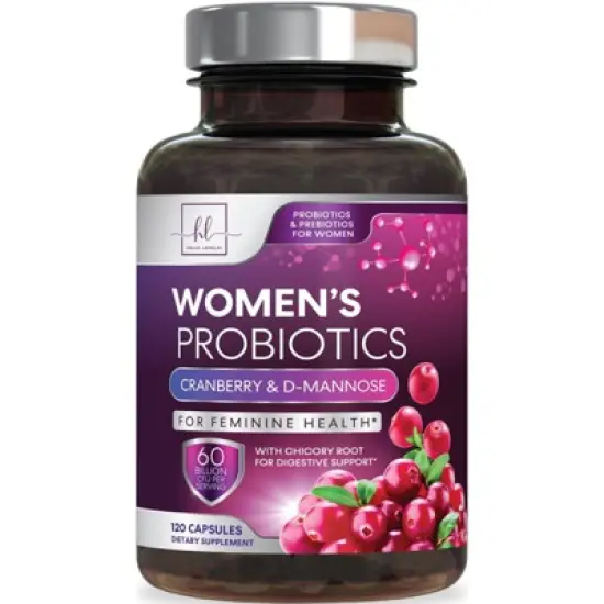 Probiotics For Women 60 Billion CFU - Women's Digestive & Vaginal Health - 60 Capsules;120 Capsules image {7}