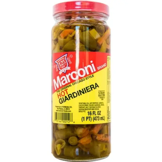 Marconi Hot Giardiniera - 16oz image {4}