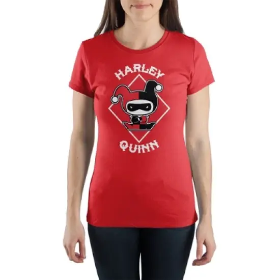 Harley Quinn Shirt DC Comics Apparel Juniors Graphic Tee image {3}