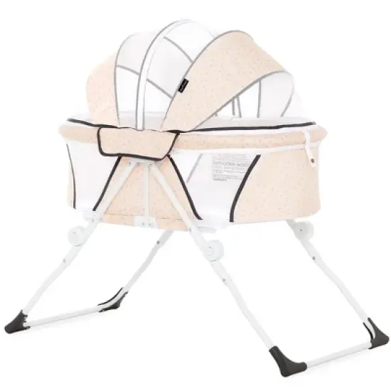 Dream On Me Karley Plus Portable Bassinet With Removable Canopy And Folding Legs image {1}