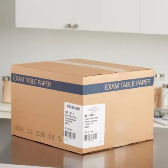 McKesson Table Paper White Smooth 225' Length per Case image {3}