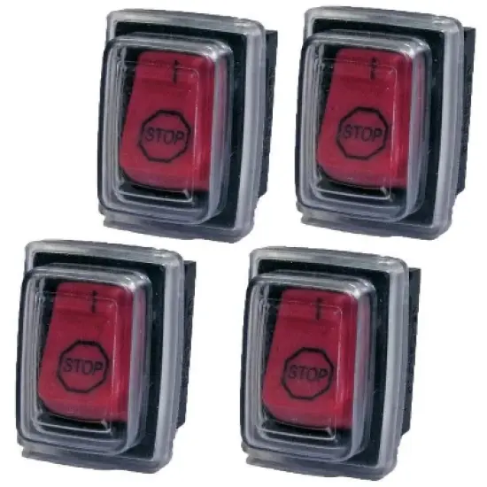 Ryobi Homelite Trimmer (4 Pack) Replacement Momentary Switch - 760700001-4PK image {1}