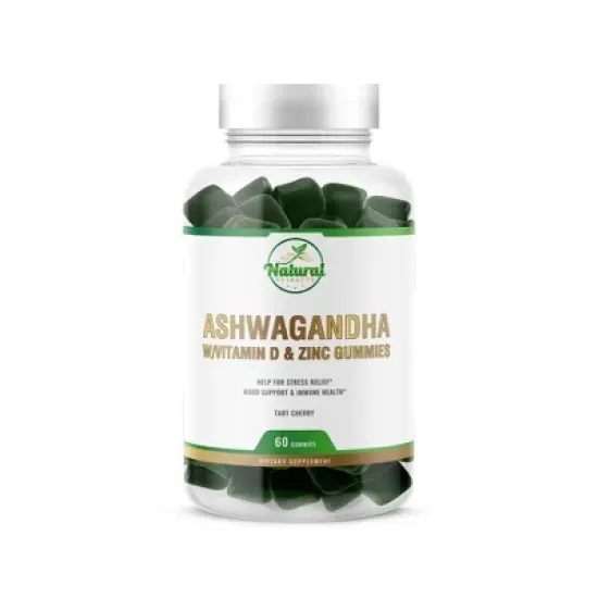 Natural Extract Ashwagandha Gummies 60ct image {3}