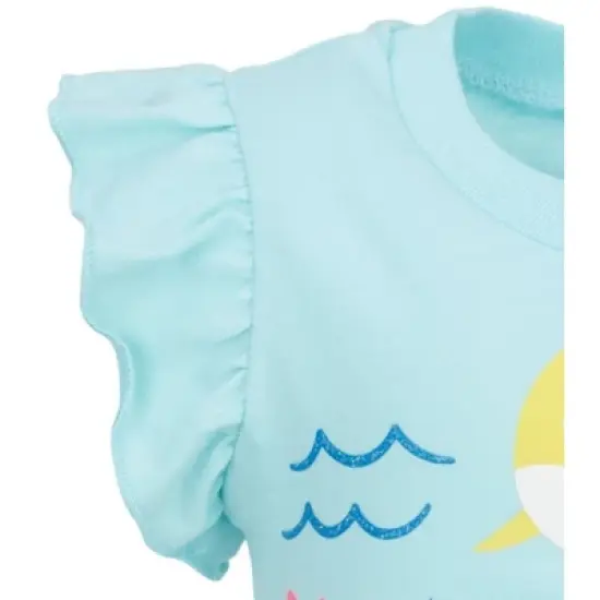 Pinkfong Baby Shark Girls Tank Top and Shorts Toddler  image {4}