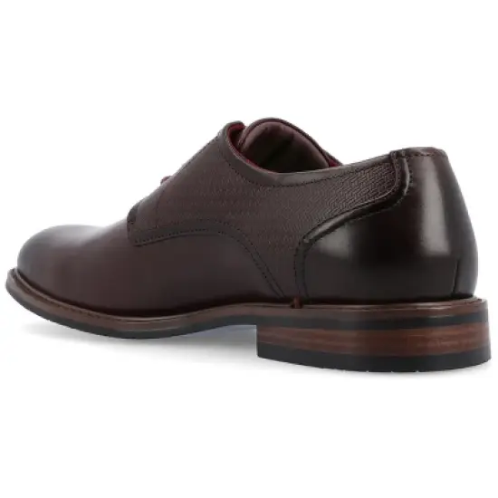 Vance Co. Kendon Tru Comfort Foam Plain Toe Lace-up Derby image {6}