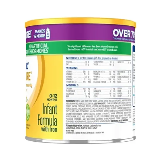 Similac Neosure Powder Infant Formula - 22.8oz image {4}