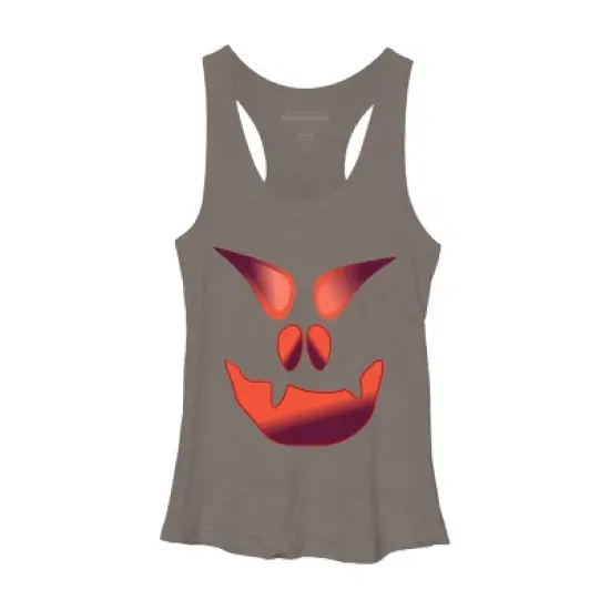 Women's Design By Humans Halloween Monster By LamaStar Racerback Tank Top image {4}