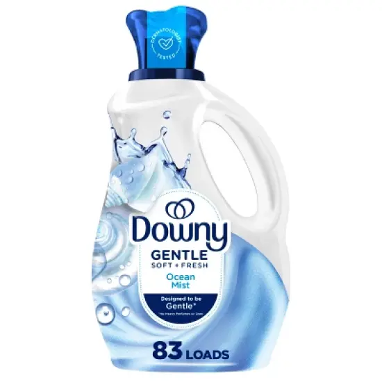 Downy Ocean Mist Liquid Fabric Softener - 56oz image {10}