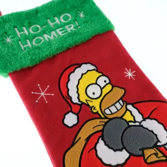 The Simpsons Applique Holiday Stocking 20" image {1}