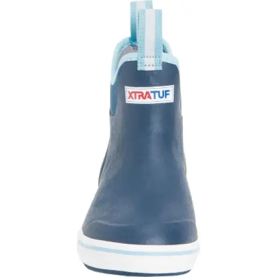 Women's Xtratuf 6 in Ankle Deck Boot, XWAB201, Blue image {2}