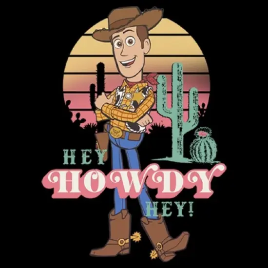 Toddler's Toy Story 4 Hey Woody T-Shirt image {1}