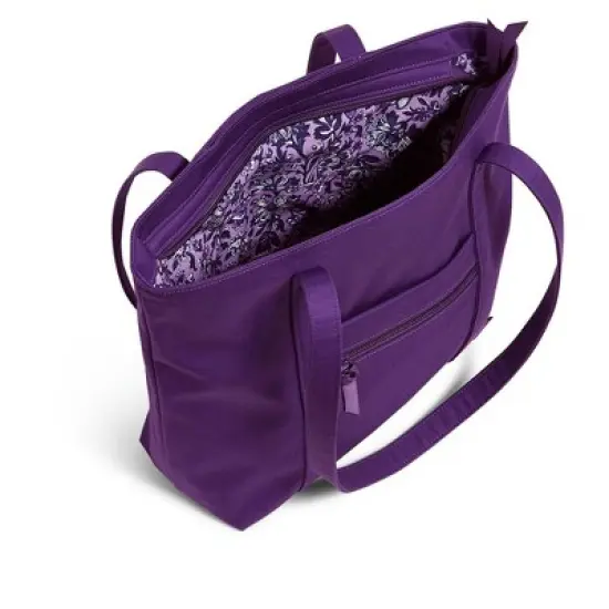 Vera Bradley Women's  Cotton Small Vera Tote Bag image {5}