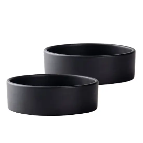 Park Life Designs 3c Hugo Dog Bowl - Black image {3}