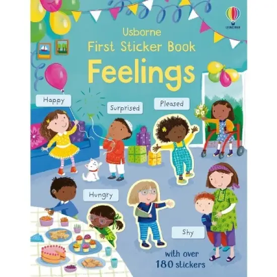 First Sticker Book Feelings - (First Sticker Books) by  Holly Bathie (Paperback) image {2}
