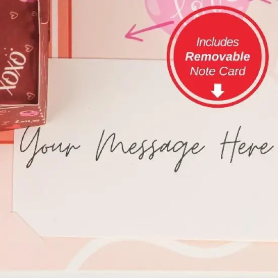 Paper Love Valentines Day Pop Up Card - Frndly 5" x 7" image {3}