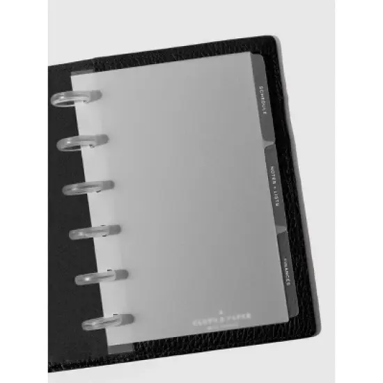 The Essentials Side Tab Planner Dividers | Low Profile | Matte | Cloth & Paper image {4}