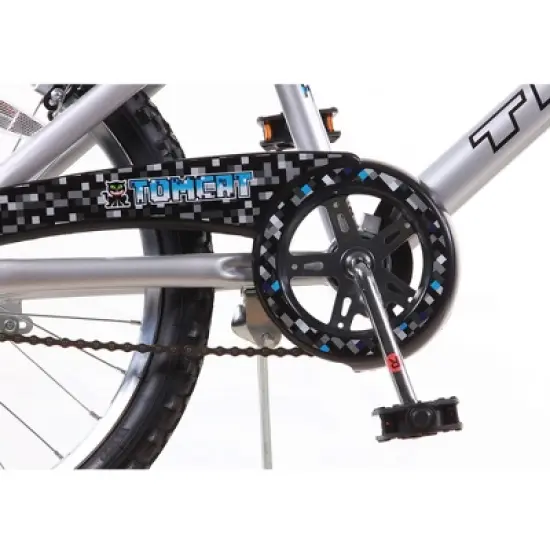 Titan Bikes Tomcat 20" Boys BMX Bicycle, Silver image {3}