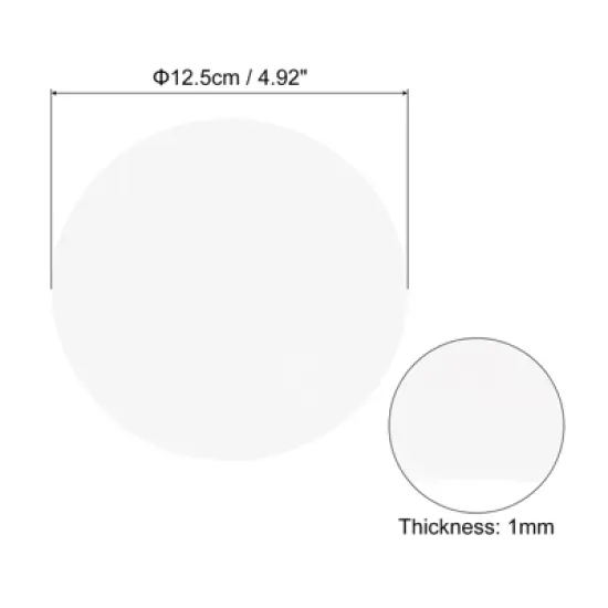 Unique Bargains Silicone Flexible Heat-resistant Waterproof Jar Opener Pads White 4 Pcs image {1}