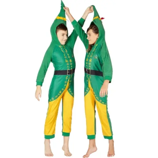 Elf The Movie Matching Family Pajama Sets Costume Onesie Elf image {4}