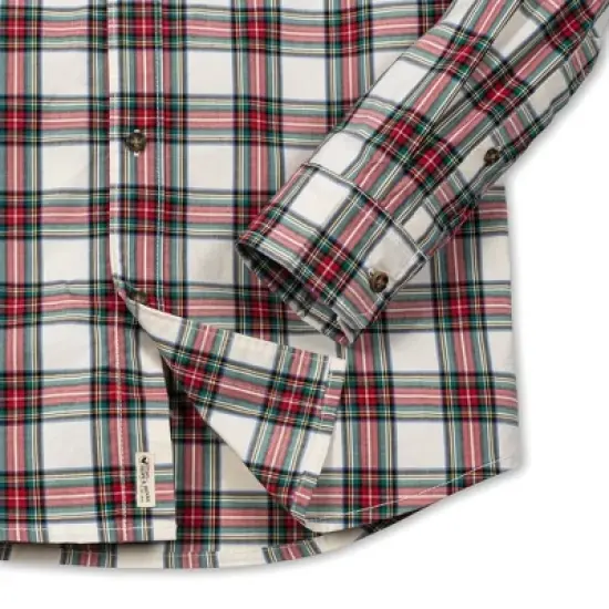 Hope & Henry Mens' Organic Cotton Long Sleeve Stretch Poplin Button Down Shirt image {5}