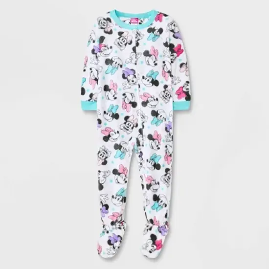 Toddler Girls' Minnie Mouse Wearable Blanket - White image {3}