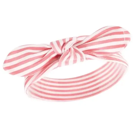 Hudson Baby Infant Girl Cotton Bib and Headband Set 5pk, Miss Fox, One Size image {4}