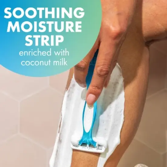 BiC Soleil Comfort Women's 4-Blade Disposable Razor - 10ct image {2}