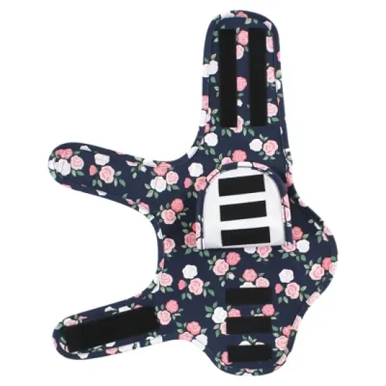 Luvable Friends Pet Thunder Anxiety Jacket, Navy Floral image {2}