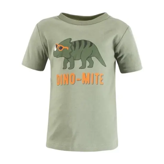 Hudson Baby Infant and Toddler Boy Short Sleeve T-Shirts, Beyond Awesome image {4}