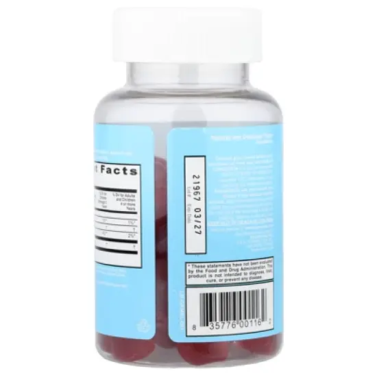 GummiKing Melatonin for Kids, Strawberry, 1 mg, 60 Gummies image {2}