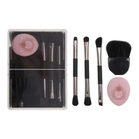 Unique Bargains Portable Makeup Brush Set 5 Pcs image {7}