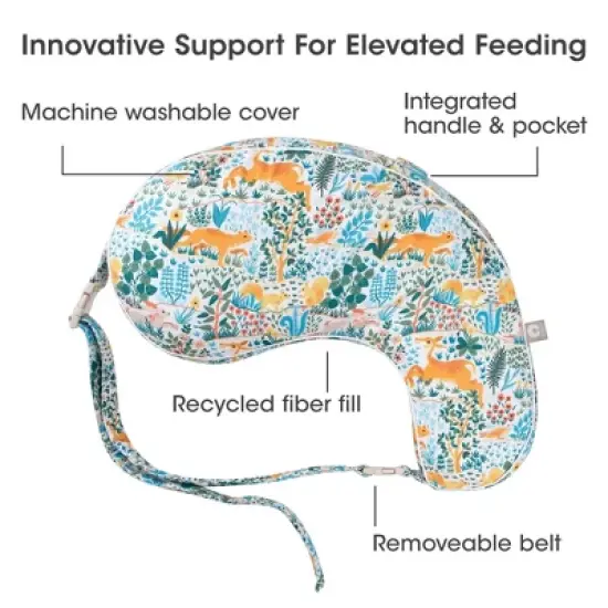 Boppy Uplift Nursing Pillow - Colorful Forest Animals image {2}
