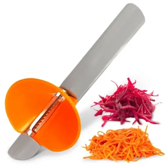 Cheer Collection Handheld Vegetable Peeler and Spiralizer image {7}