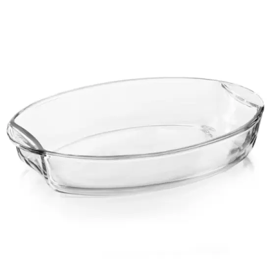 Libbey Baker's Basics 2 Piece Glass Casserole Baking Dish Set with 1 Glass Cover image {9}