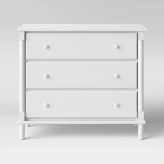 DaVinci Jenny Lind Spindle 3-Drawer Dresser image {9}