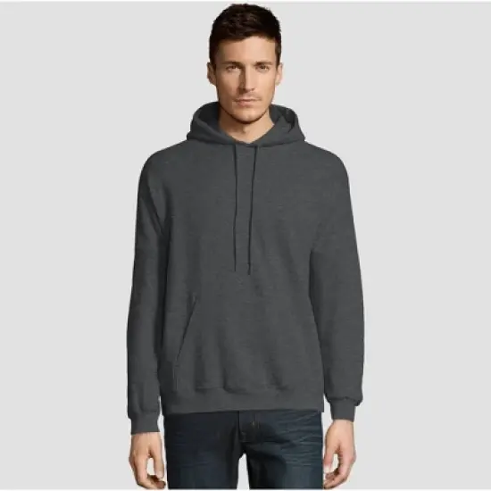 Hanes Men's EcoSmart Fleece Pullover Hooded Sweatshirt image {12}