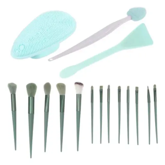 Unique Bargains Lightweight Makeup Brush 16 Pcs image {7}