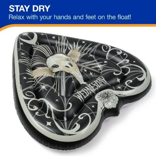 Swimways Wednesday Oversized Float: PVC Pool Lounger for Ages 14+ image {2}