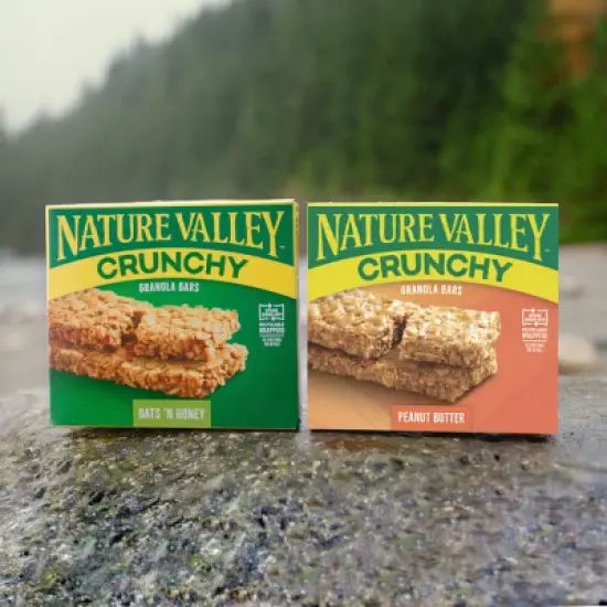 Nature Valley Crunchy Peanut Butter Granola Bars - 6ct/8.94oz image {4}