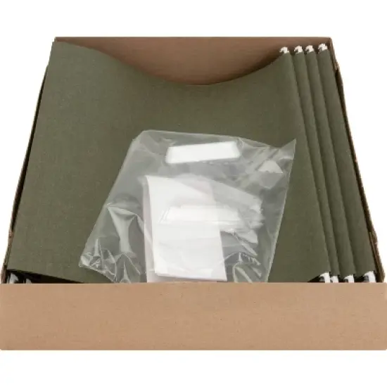 Business Source 1/5 Tab Cut Letter Yes Hanging Folder image {2}