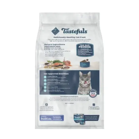 Blue Buffalo Tastefuls with Salmon Indoor Natural Adult Dry Cat Food - 5lbs image {1}