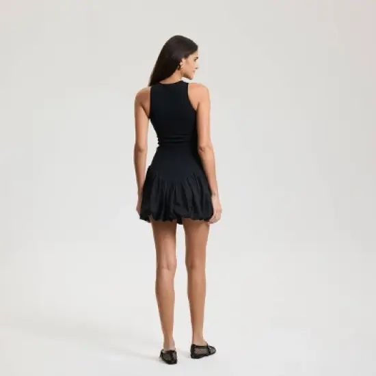 Women's Bubble Hem Knit Mini Dress - A New Day&trade; image {1}