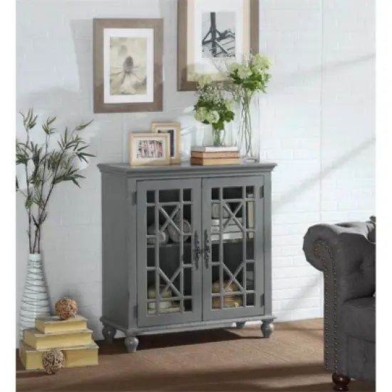 Eliza Wood Sideboard in Antique Gray - Lexicon image {1}