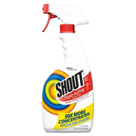 Shout Triple-Acting Stain Remover Spray - 22 fl oz image {3}