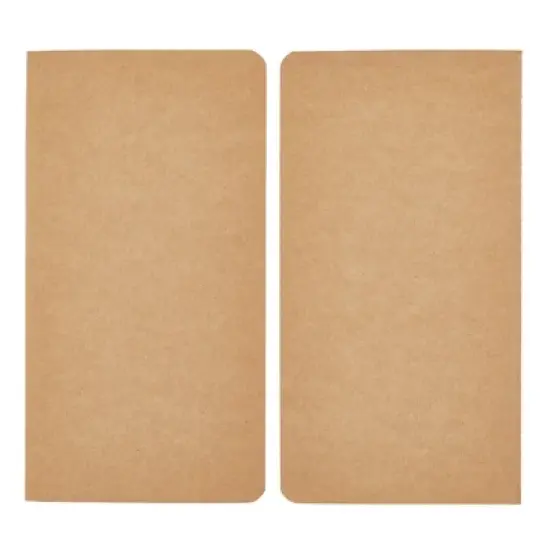 Paper Junkie 12 Pack Kraft Journals for Travelers, Lined Pocket Notebook, H5 Size, Blank Soft Cover, 40 Sheets, 4 x 8 In image {5}