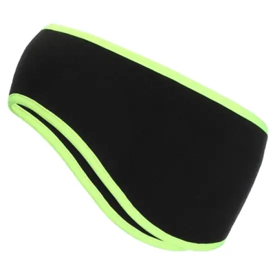 Unique Bargains Polar Fleece Stretchy Winter Running Jogging Sweatband Ear Warmer Headband image {6}